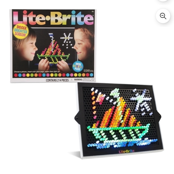 Lite-Brite Classic, Bold & Bright Edition, STEM and Unisex for Children Ages 4+ - Picture 5 of 10